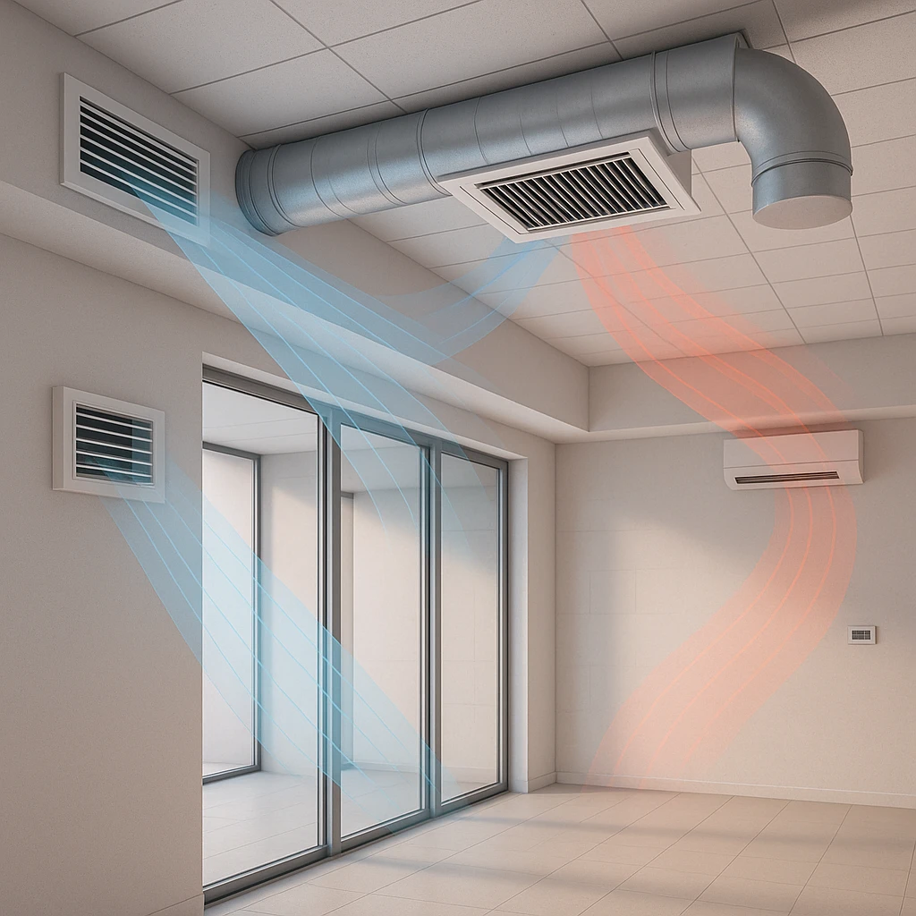 طراحی تهویه ساختمان