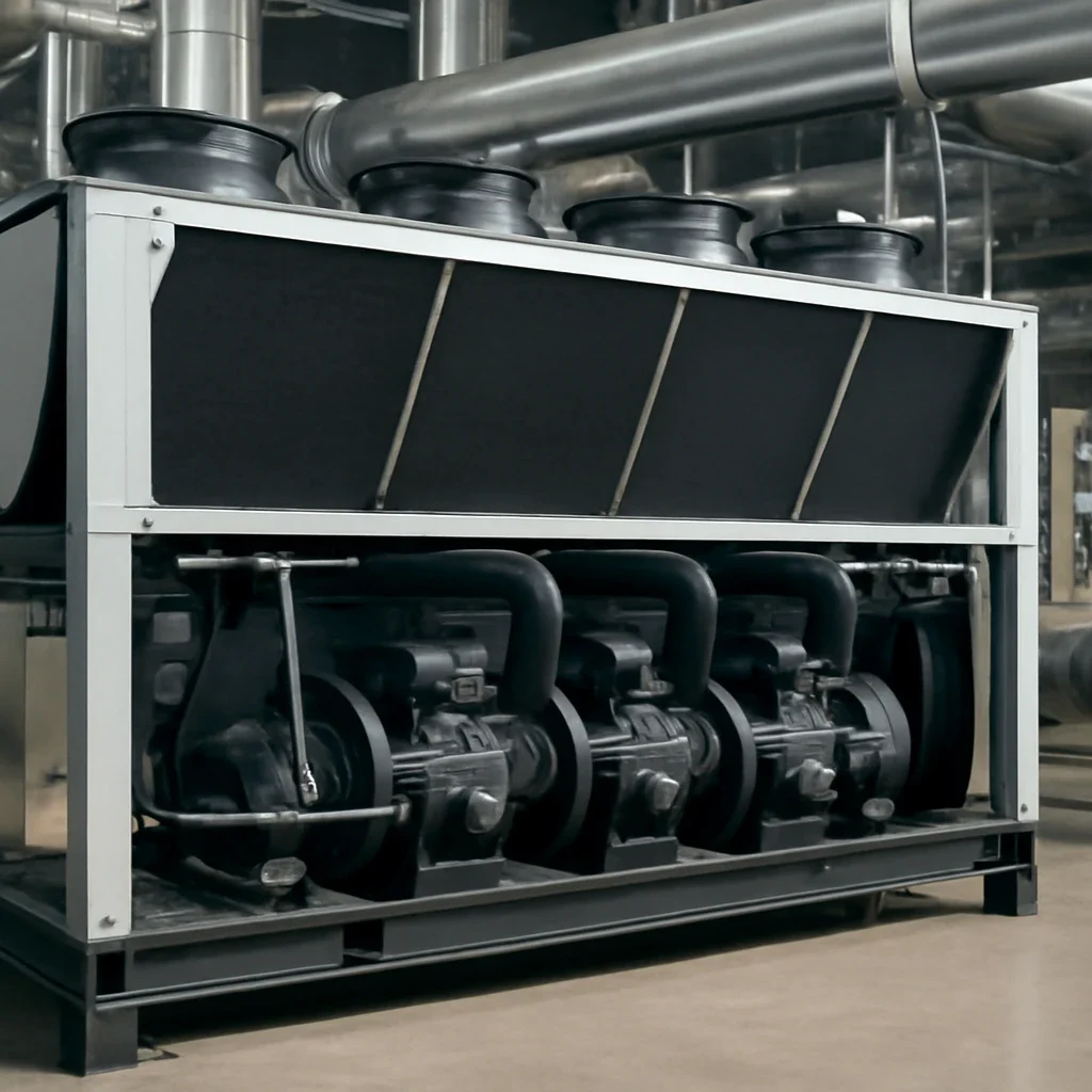 اجزای چیلر تراکمی هوا خنک